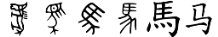 Entwicklung der chinesischen Schrift